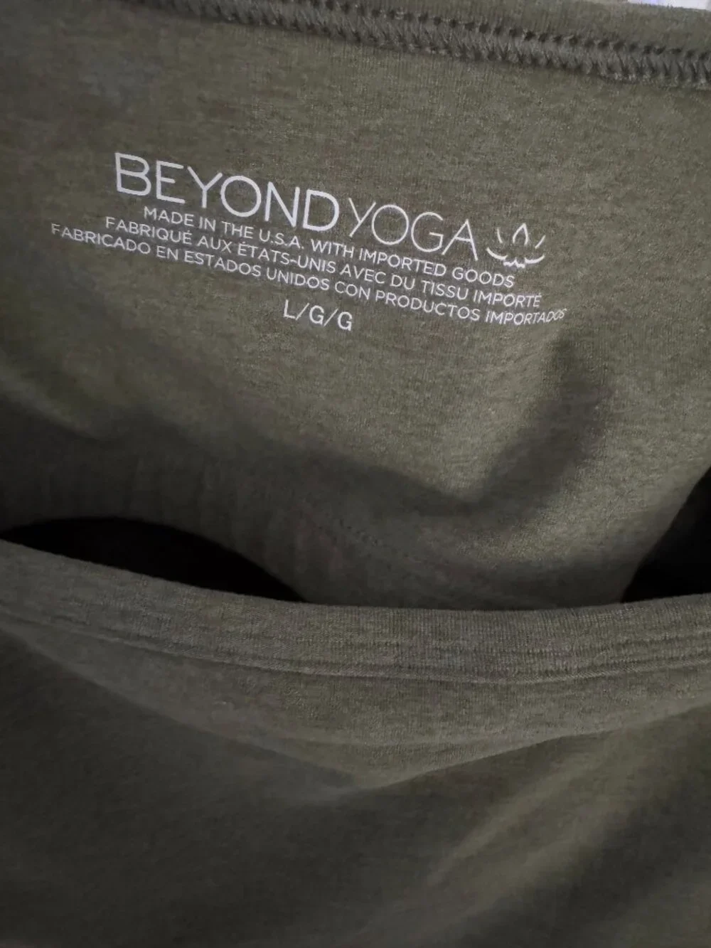 Beyond Yoga Short Jumpsuit Olive Green US Size Large - Picture 5 of 6